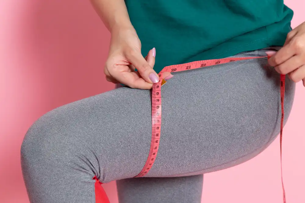 لاغری کشاله ران